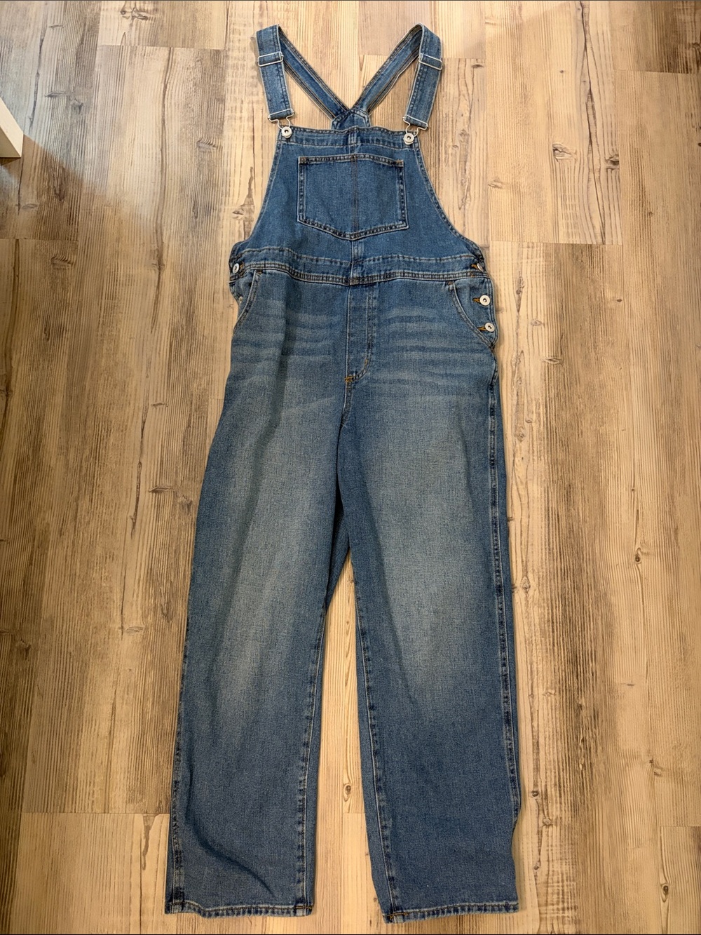Jessica Simpson Light Wash Denim Overalls